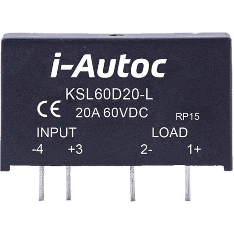 KSL60D20-L i-Autoc | i-Autoc KSL Series Solid State Relay, PCB Mount ...