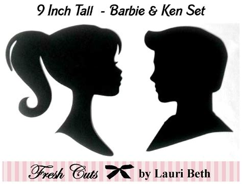 Barbie and Ken Logo | Etsy