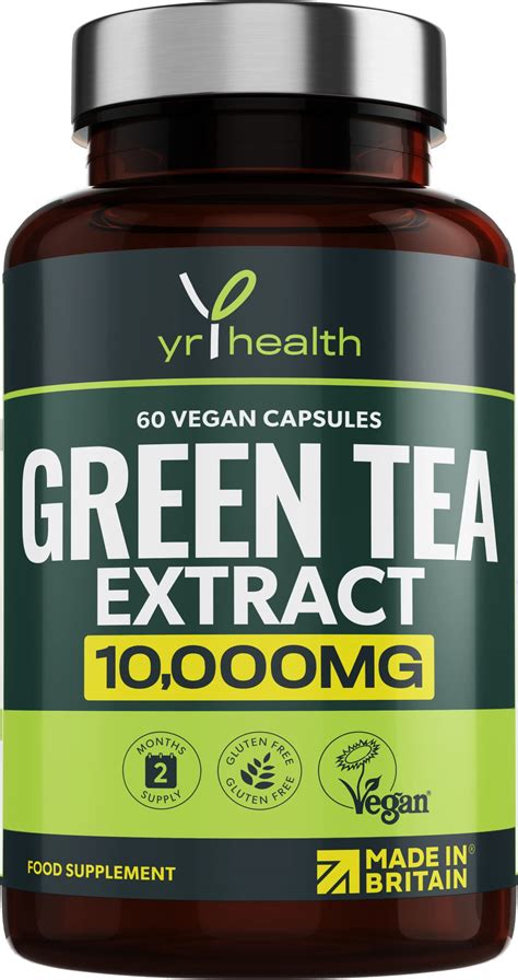 Green Tea Capsules From Vegan Green Tea Extract 10 000mg | Desertcart INDIA