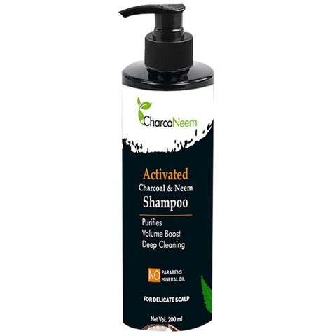 CharcoNeem Activated Charcoal & Neem Shampoo – Classic Derma