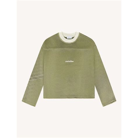 Mesh Long Sleeve Shirt