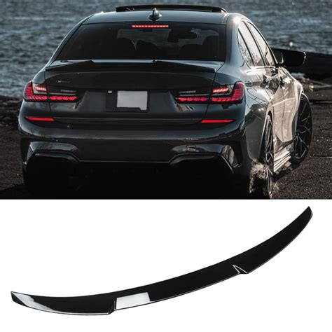 NINTE For 2019-2025 BMW 3-Series G20 330i M340i G80 M3 Rear Spoiler Trunk Wing M4 Style