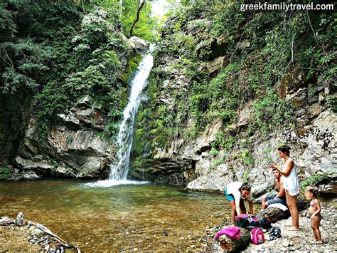 Nομός Χαλκιδικής-Στους καταρράκτες της Βαρβάρας - GreekFamilyTravel
