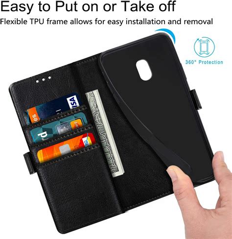 Buy For Samsung Galaxy J7 2018/Star/Crown Case Wallet Card Slot Cover ...