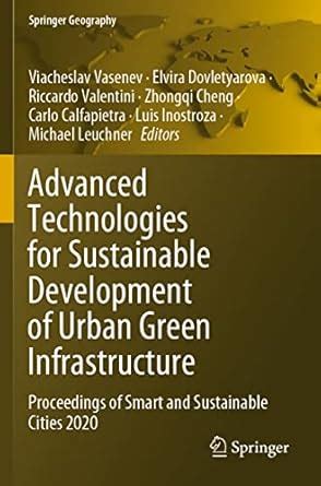 Buy Advanced Technologies for Sustainable Development of Urban Green ...
