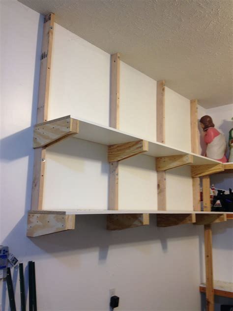 Best Diy Garage Shelves Attached To Walls Diy Garage