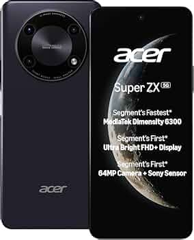 Acer Super ZX 5G (Lunar Blue, 4GB RAM, 128GB Storage) | 120 Hz FHD+ ...