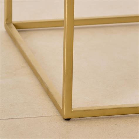 Buy Montford Marble Top Nest of 3 Tables - Gold from Home Centre at ...