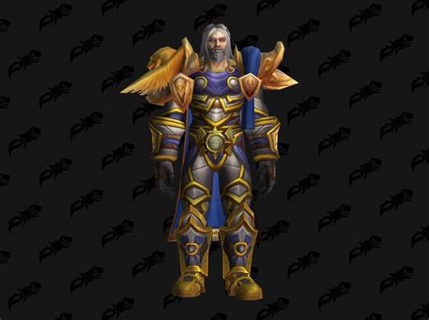 Battle for Azeroth 26610 Models - New Uther and Rhonin NPC Armor, Earth ...
