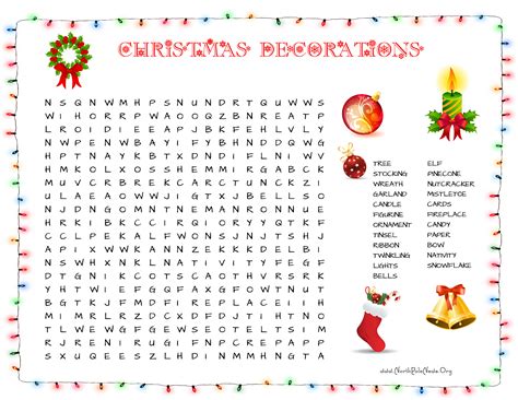 Hard Christmas Word Search Printables - Letter Words Unleashed