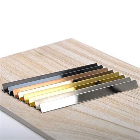 Gold, Rose Gold T & U Profiles - Rose Gold Stainless Steel Glossy U ...