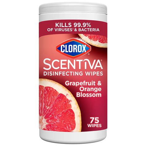 Clorox Disinfecting Wipes Grapefruit & Orange Blossom | Walgreens