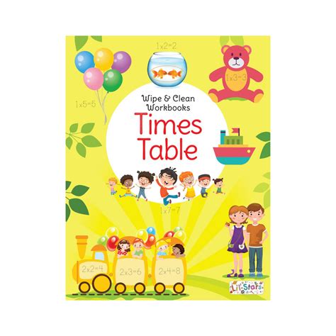 Times Table - Wipe & Clean Workbook — pegasusforkids