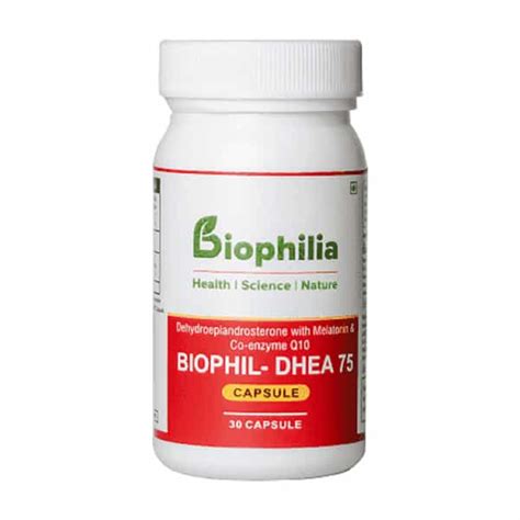 Buy BIOPHIL DHEA 75 CAP 30 PACK Online & Get Upto 60% OFF at PharmEasy