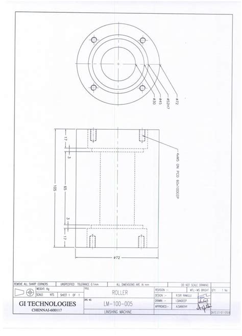 Linizing Process Machine 的图像结果
