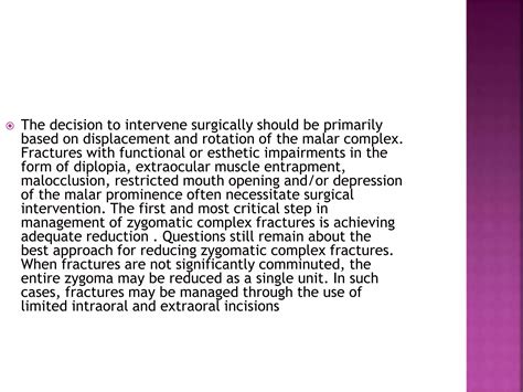 Zygomatic complex fracture | PPTX