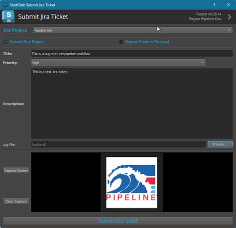 Creating JIRA Ticket Tutorial 的图像结果