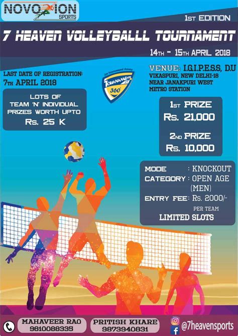 Volleyball Tournaments List In New Delhi