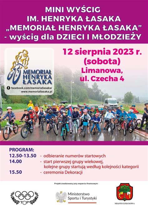 Memoriał poprzedzą zmagania dla dzieci i młodzieży - Limanowa.in