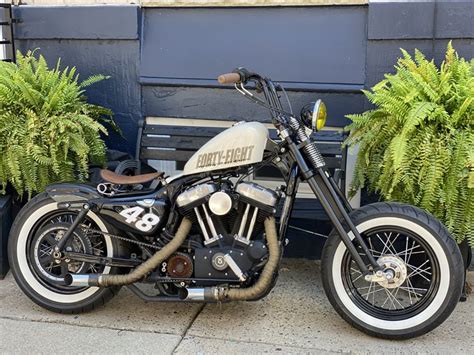 Harley 48 bobber | Harley, Harley davidson motorcycles sportster ...