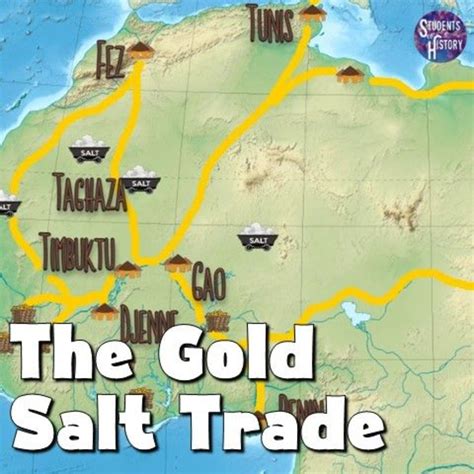 Trans Saharan Trade Goods Diagram 2.4 TRANS SAHARAN TRADE NETWORKS OF