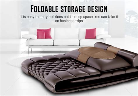 Massage Mattress, 4D Massage Mattress Kneading Vibration Chair