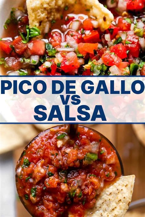 Pico de Gallo vs Salsa - House of Yumm