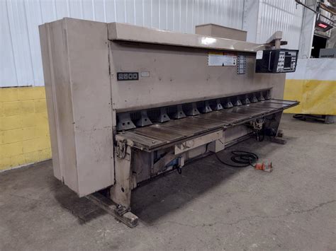 CINCINNATI 2500 X 12 FSU III SHEAR WITH CNC CONTROL CENTER: STOCK #18209
