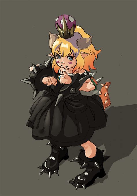 little bowsette by Dogbreathv on Newgrounds