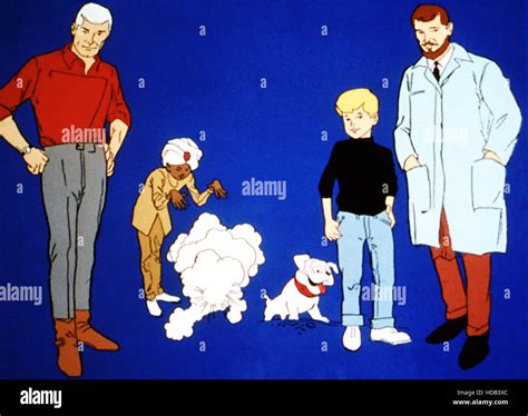 JONNY QUEST, Race Bannon, Hadji, Bandit the dog, Jonny Quest, Dr ...
