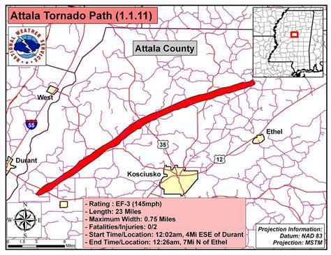 NWS Jackson, MS New Years 2010/2011 Severe Weather Event