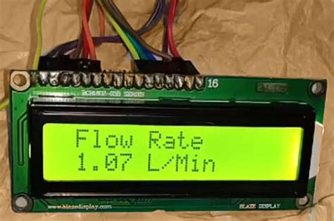 Image result for Arduino Water Flow Rate Control Using Flow Sensor