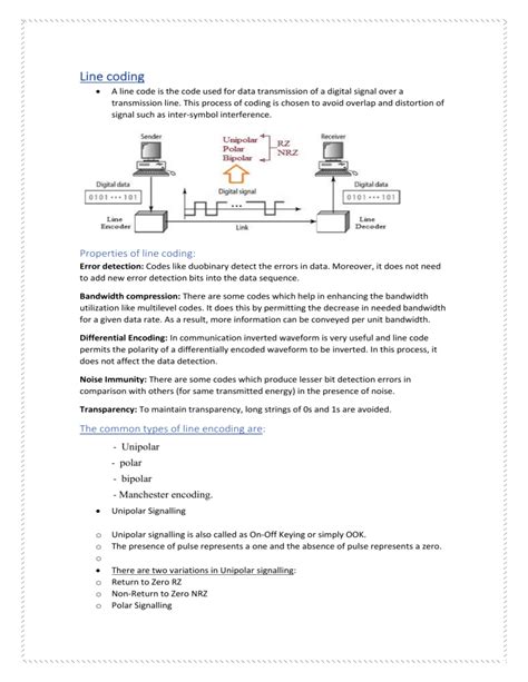 Line Coding Circuit Diagram 的图像结果