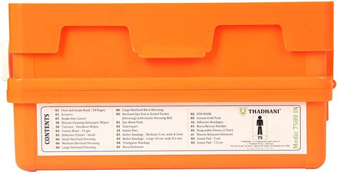 Thadhani Medic 7500 Series 75 Person First Aid Kit | Industrial Safety ...