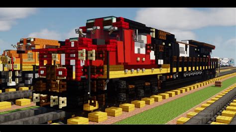 Image result for Minecraft Train Tutorial Canadian National