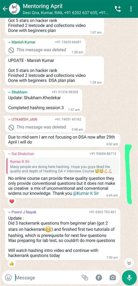 Kumar K Mentoring for DSA + Dev to get into top tech companies for SDE ...