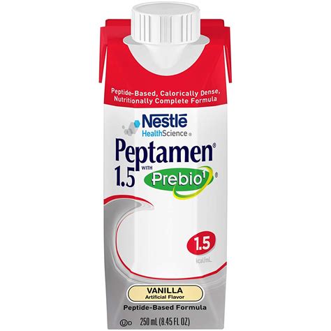 NESTLE CLINICAL NUTRITION Nestle Peptamen Nutritional Vanilla Drink ...