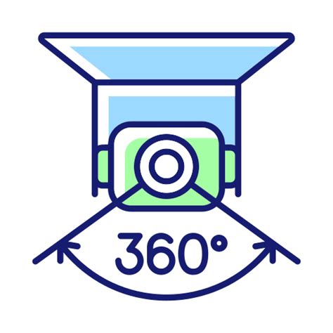 360 camera - Free electronics icons