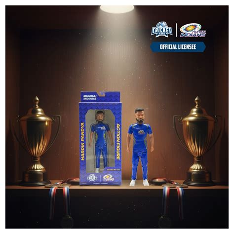 Cricket Icons: Mumbai Indians Action Figure Single Pack - Hardik Pandy ...