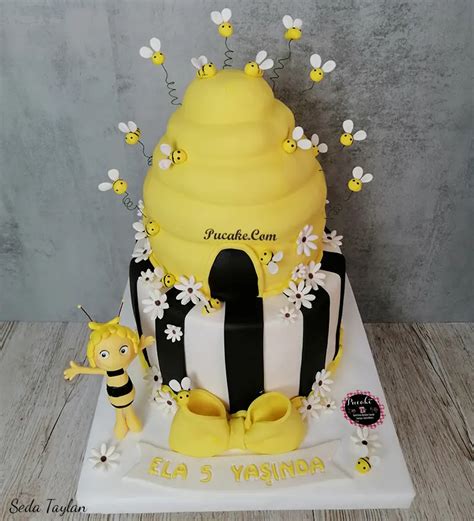 Arı Maya ( Konsept ) Doğum Günü Pastası - Pucake.Com