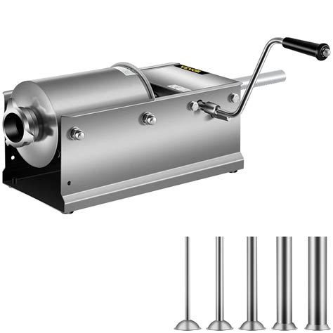 Buy Happybuy Horizontal Sausage Stuffer 3L/7Lbs Manual Sausage Maker ...