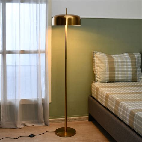 Buy Metalia Decorative Floor Lamp 158.3 cm (Gold) Online in India ...