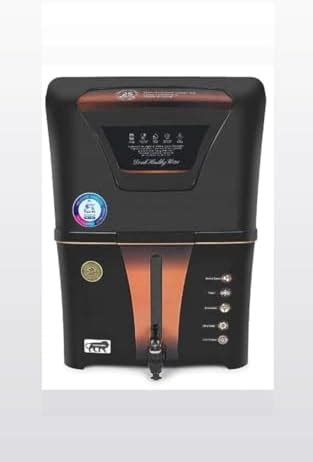 Angal RO RO+UV+UF+TDS+ALKALINE RO Water Purifier (Black) 12 Liter ...