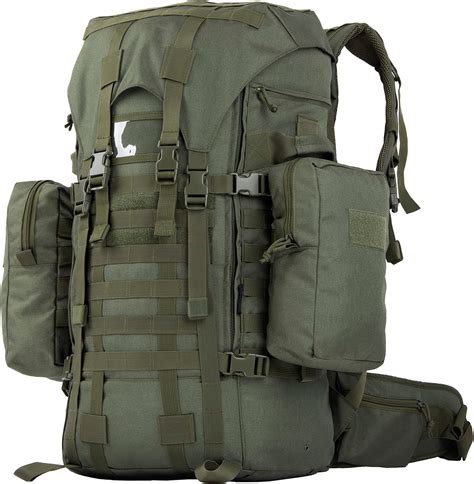 Buy BACKFERRY Large Military Backpack for Men Army Rucksack with ...