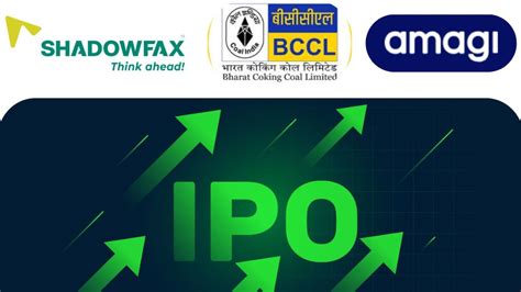 IPO Watch Next Week: BCCL IPO Listing, Shadowfax IPO Opening and Amagi ...