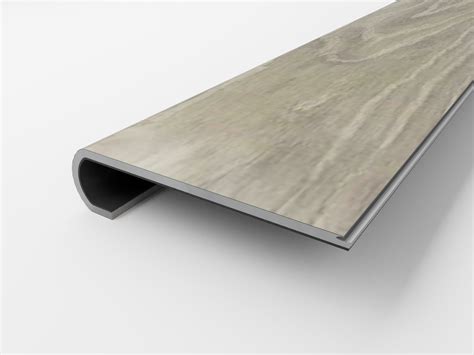 Luxury Vinyl Treads: Lifeproof Vinyl Plank Stair Nosing