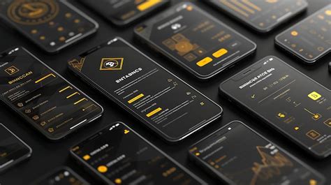 Binance Exchange Mobile Design 的图像结果