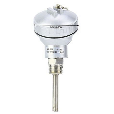 RTD PT100 Temperature Sensor Probe 1/2\ NPT Thread | Ubuy India