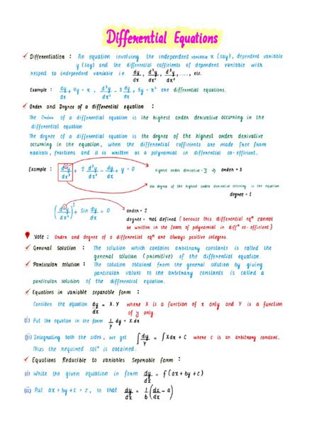 Image result for Variation of Parameters Diff EQ