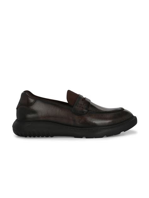 Hitz Men's Brown Leather Semi Formal Shoes – Hitz Shoes Online